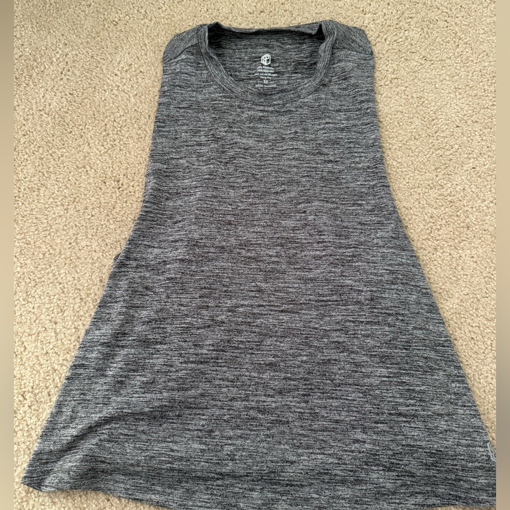 Women's Gray Sleeveless Top